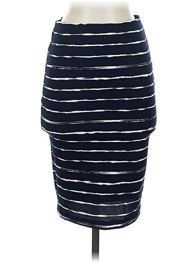 Pre-owned Red Saks Fifth Avenue Casual Skirt In Blue