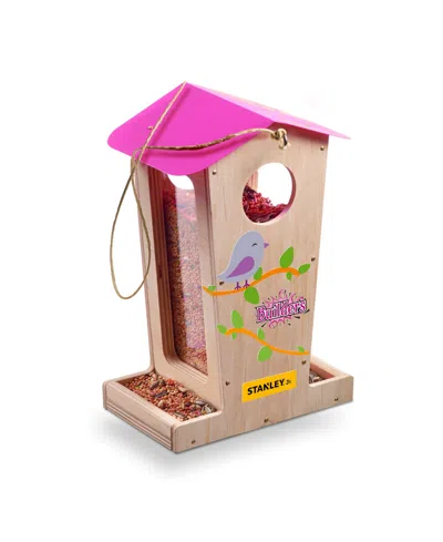 Red Tool Box Stanley Jr Tall Bird Feeder Diy Kit For Kids In Multi