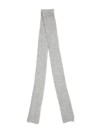 Pre-owned Red Valentino Acrylic Scarf In Grey