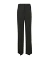 Red Valentino Belt-loop Casual Pants In Black