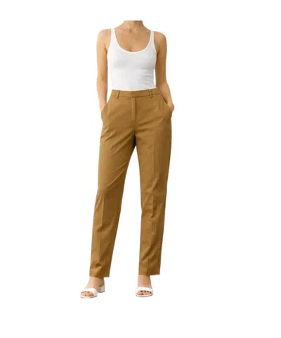 Red Valentino Belt Loop Casual Pants In Brown