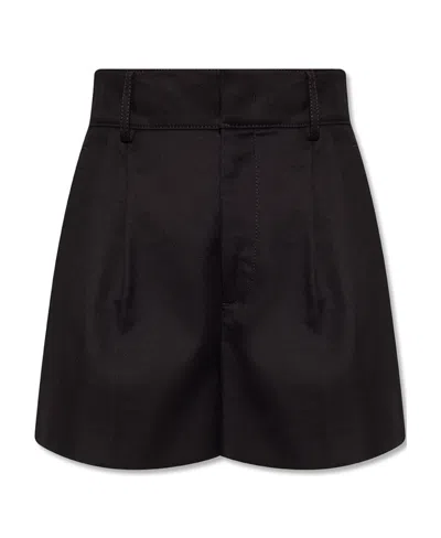 Red Valentino Black High-rise Shorts