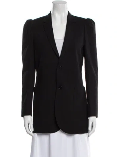 Pre-owned Red Valentino Blazer In Black