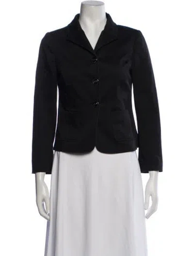 Pre-owned Red Valentino Blazer In Black