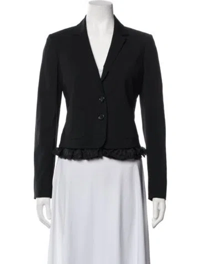 Pre-owned Red Valentino Blazer In Black