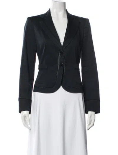 Pre-owned Red Valentino Blazer In Blue