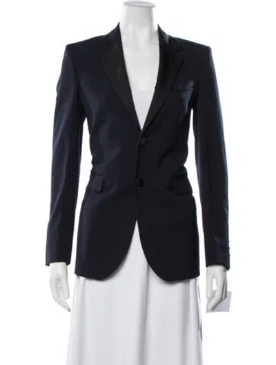 Pre-owned Red Valentino Blazer In Blue