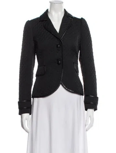 Pre-owned Red Valentino Blazer In Gray