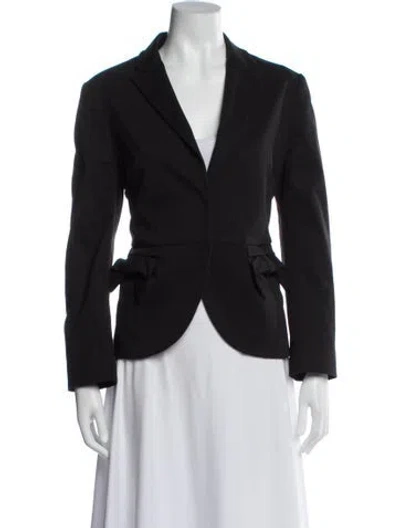 Pre-owned Red Valentino Blazer In Gray