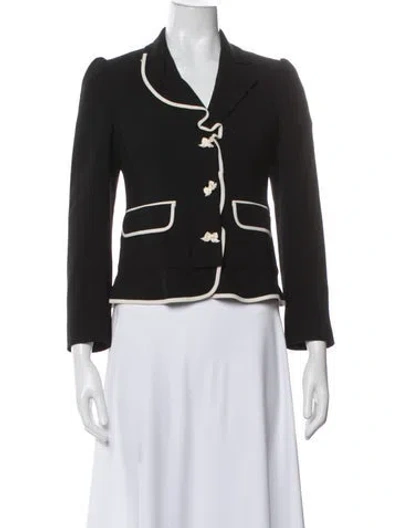 Pre-owned Red Valentino Blazer In Gray