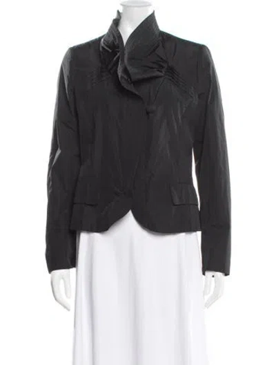 Pre-owned Red Valentino Blazer In Gray