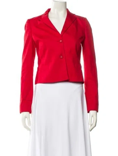 Pre-owned Red Valentino Blazer In Red