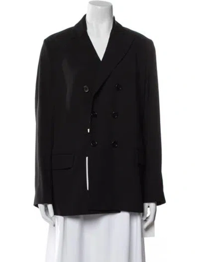 Pre-owned Red Valentino Blazer W/ Tags In Black