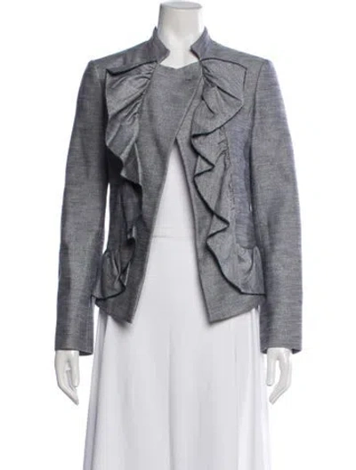 Pre-owned Red Valentino Blazer W/ Tags In Grey