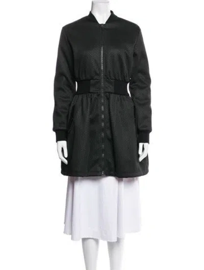 Pre-owned Red Valentino Bomber Jacket In Green