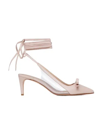 Red Valentino Bow Tie High Heels In Multi