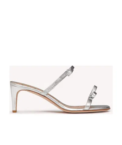 Red Valentino Bow Tie Leaky Heels In Multi