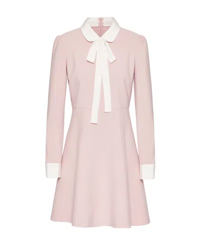 Red Valentino Cady Tech Dress In Pink
