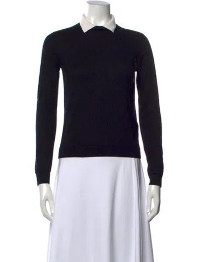 Pre-owned Red Valentino Cashmere Sweater In Blue