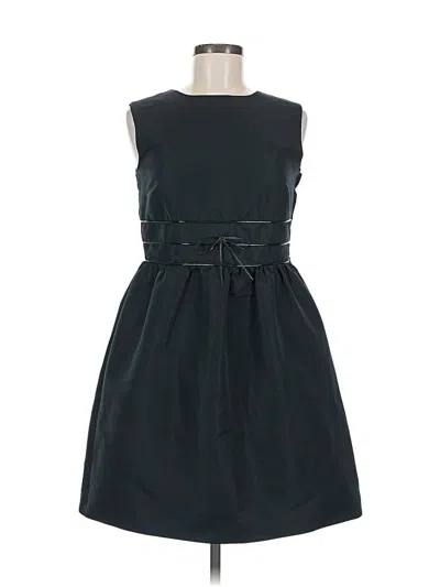 Pre-owned Red Valentino Casual Dress In Black
