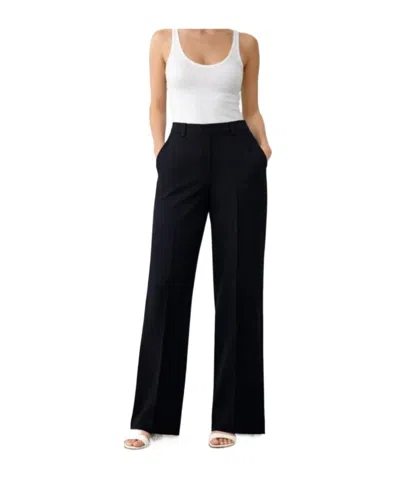 Red Valentino Casual Pants With Belt Loops In Black