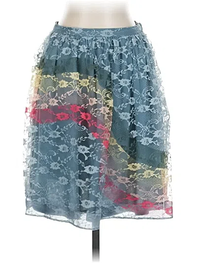 Pre-owned Red Valentino Casual Skirt In Blue