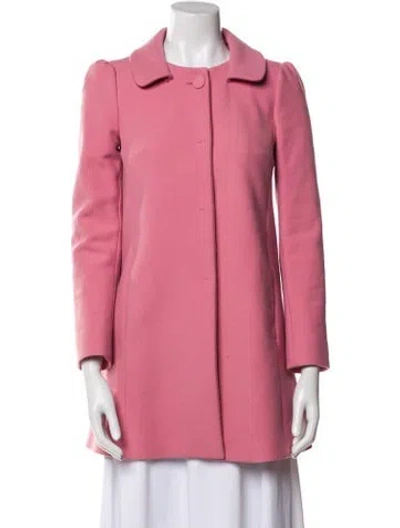 Pre-owned Red Valentino Coat In Pink