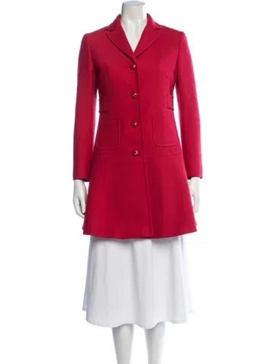 Pre-owned Red Valentino Coat In Red