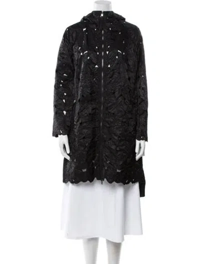 Pre-owned Red Valentino Coat W/ Tags In Black