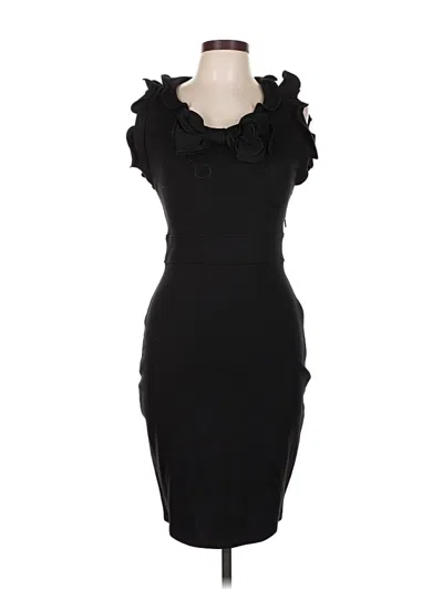 Pre-owned Red Valentino Cocktail Dress In Black