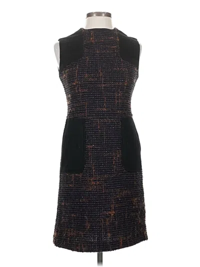 Pre-owned Red Valentino Cocktail Dress In Black