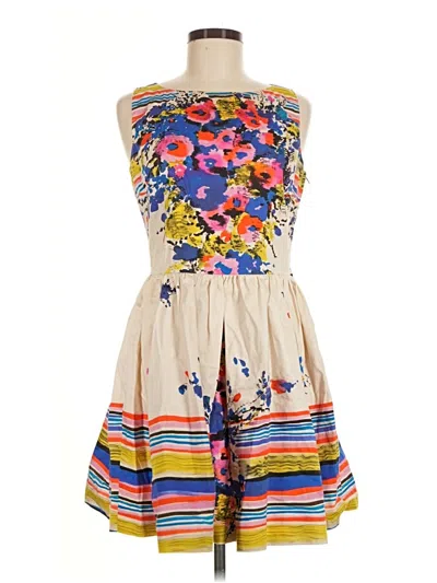 Pre-owned Red Valentino Cocktail Dress In Blue