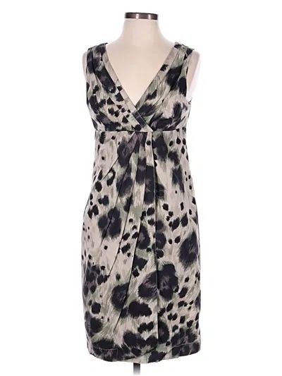 Pre-owned Red Valentino Cocktail Dress In Tan