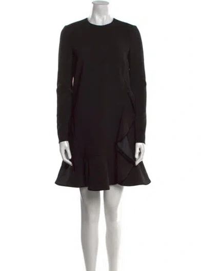 Pre-owned Red Valentino Crew Neck Mini Dress W/ Tags In Multi