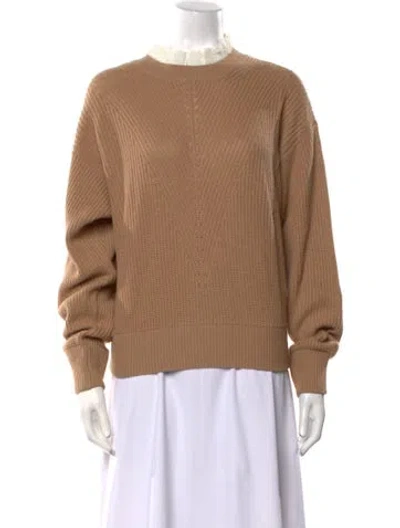 Pre-owned Red Valentino Crew Neck Sweater In Neutral