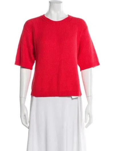 Pre-owned Red Valentino Crew Neck Sweater In Red