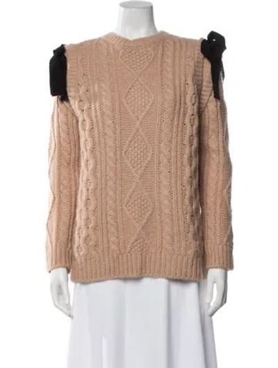 Pre-owned Red Valentino Crew Neck Sweater W/ Tags In Multicolor