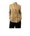Red Valentino Double-breasted Coat In Multi