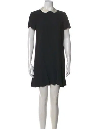Pre-owned Red Valentino Dress In Black