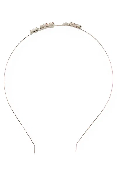 Red Valentino Elegant And Minimalist Hairband. In White