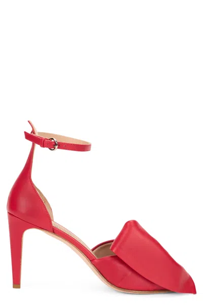 Red Valentino Elegant Red Shoes With High Heel.