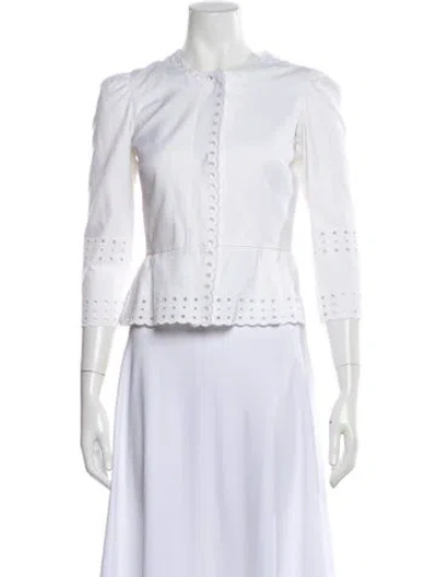 Pre-owned Red Valentino Evening Jacket In Neutral