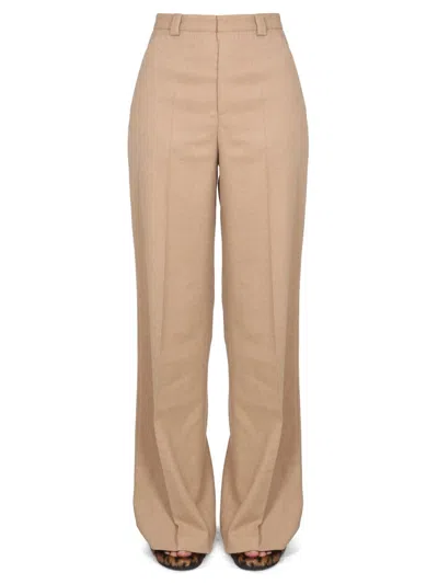 Red Valentino Flared Pants In Sand