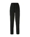 Red Valentino Woman Pants Black Size 10 Cotton, Elastane In Black