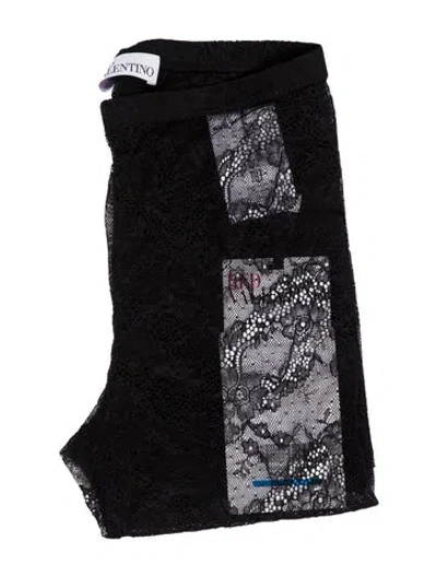 Pre-owned Red Valentino Hosiery In Black