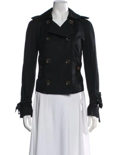 Pre-owned Red Valentino Jacket In Black