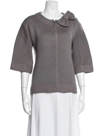 Pre-owned Red Valentino Jacket In Grey