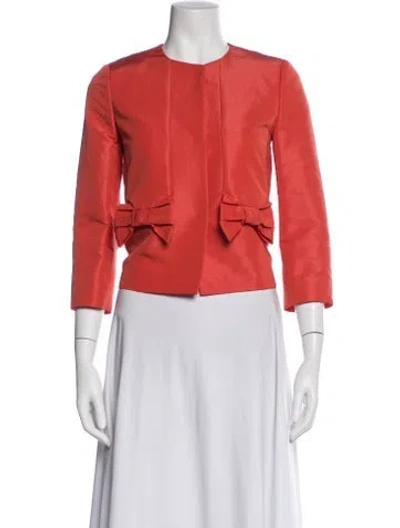 Pre-owned Red Valentino Jacket In Orange
