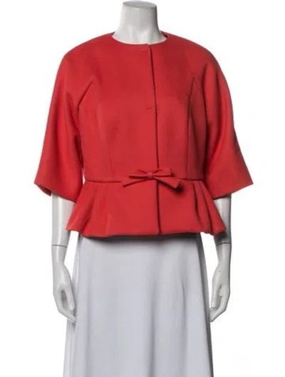 Pre-owned Red Valentino Jacket In Orange