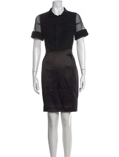 Pre-owned Red Valentino Knee-length Dress In Green